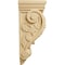 Ekena Millwork 8"W x 6 1/2"D x 15"H Large Farmingdale Acanthus Corbel, Alder COR08X06X14FRAL - alternate 2